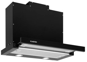 Klarstein Mariana 60, plochý digestor, 500 m³/h, odsávanie vzduchu, LED