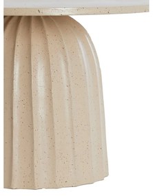 Kovový okrúhly odkladací stolík ø 60 cm Veglia – Light &amp; Living