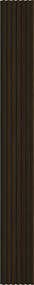 Mexen Lam-F, akustické stenové lamely 275 × 31,5 cm, filc 6 mm, wenge, S105-275317-2812-071