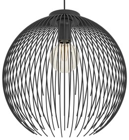 Eglo 901002 - Luster na lanku VENEZUELA 1xE27/40W/230V čierna