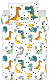 Bavlnené detské obliečky do postieľky 100x135 cm Dino World – Jerry Fabrics