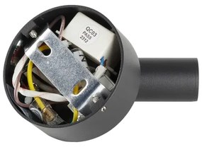 Ideal Lux - LED Nástenné bodové svietidlo BEAN LED/3W/230V CRI 90 čierna