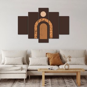 Obraz - Oranžové oblúky N⁰3 (150x105 cm)