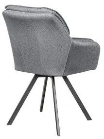 Stolička 39352 Lounger Šedá - otočná  - Komfort-nábytok
