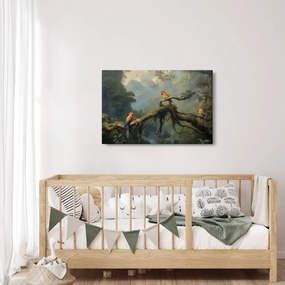 Obraz - Tropický les (90x60 cm)