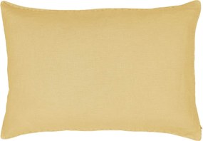 Ib Laursen Ľanová obliečka na vankúš Lemon Drop 40 × 60 cm