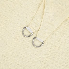 Tieniaca plachta 160 g/m² krémová 4,5x4,5x4,5 m HDPE