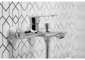 KFA Armatura 4424-510-00 - Vaňová sada s batériou AGAT lesklý chróm