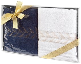 EUROFIRANY BAVLNENÝ UTERÁK GLOW SADA 2 KS 50X90 CM VIACFAREBNÁ