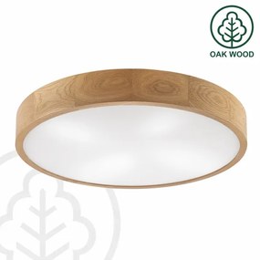 Brilagi - LED stropné svietidlo CARVALHO 4xE27/60W/230V dub pr. 57,5 cm