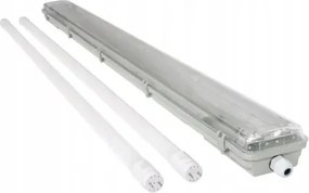 Hermetické svietidlo 120 cm + 2 žiarivky premium - neutrálna biela