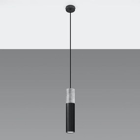 Závesná lampa Pennala 1 čierna