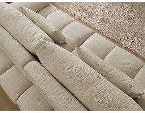 Béžová ženilková pohovka 264 cm Ivane – Bobochic Paris