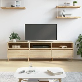 TV skrinka dub sonoma 150x30x44,5 cm, kompozitné drevo 831271