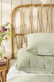 Ib Laursen Prešívaný poťah na vankúš Pistachio 50 × 90 cm