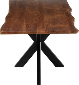 Obdĺžnikový jedálenský stôl s doskou z akáciového dreva Gerard Acacia - 180*90*76 cm