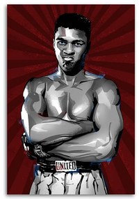 Gario Obraz na plátne Muhammad Ali - Nikita Abakumov Rozmery: 40 x 60 cm