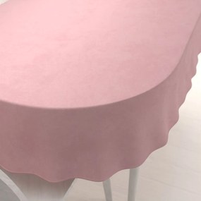 Biante Zamatový oválny obrus Velvet Prémium SVP-033 Staroružový 120x200 cm