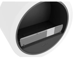 InFire - Nástenný BIO krb pr. 70 cm biela