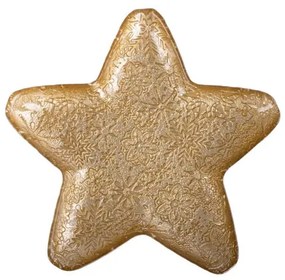 Dekoračný tanier BLITS zlatý 722004