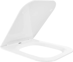Mexen Madox, toaletné WC sedadlo slim, duroplast, biela lesklá, 39154000