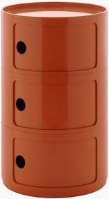 Dizajnová skrinka Componibili, 3 moduly, V 70 cm