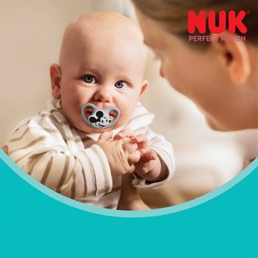 Cumlík NUK Perfect Match Air Disney Mickey Mouse  6-18 mesiacov red