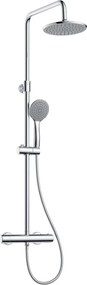 Sprchová súprava s batériou HOUSTON lesklý chróm