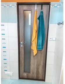 Háčik na dvere z vnútornej strany, DOORHOOK - čierny
