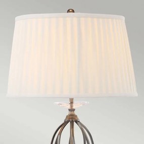 Elstead AG-TL-AGED-BRASS - Stolová lampa AEGEAN 1xE27/60W/230V bronzová