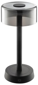 Brilliant - LED stmievateľná nabíjateľná dotyková stolná lampa RAZOR LED/2,5W/5V 2700K IP44 čierna