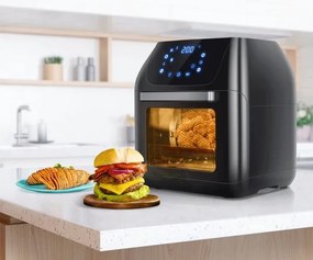 Aigostar - Teplovzdušná rúra 1400W/230V 12l čierna