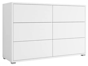 Komoda so zásuvkami Alekto K6SZ AK05, Farby: kašmír
