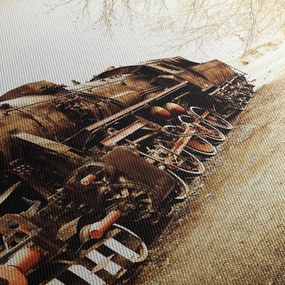 Obraz - Historická lokomotíva (90x60 cm)