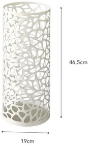 Biely stojan na dáždniky YAMAZAKI Nest