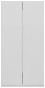 Šatníková skriňa Malva 90 cm biela