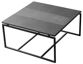 Muubs Konferenčný stolík AUSTIN 90 x 90 cm, čierny