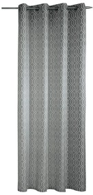 Sivý záves 135x245 cm Dekor – Sehlbach
