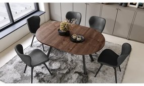 Jedálenský stôl ARTUR dub/čierna