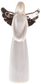 Anjel so srdcom 14,5 cm, porcelán