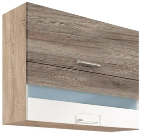 Skrinka do kuchyne Econo 42G Sonoma/Biely/San Remo