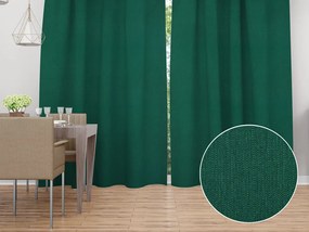 Biante Dekoračný záves TF-110 Zelený 150x210 cm
