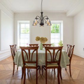 Globo 60298-5H - Luster na reťazi GONNY 5xE27/60W/230V