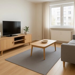 AladinWorld Expres, Kusový koberec Atlas 92 šedý, 80x200, šedá, chodba / predsieň