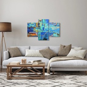 Obraz - Abstraktné olejomaľba (90x60 cm)