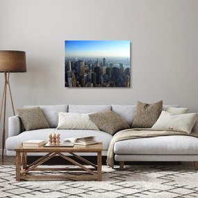 Sklenený obraz - Manhatten vo dne (70x50 cm)