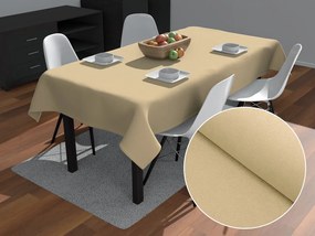 Biante Dekoračný obdĺžnikový obrus BKS-404 Zlatisto pieskový 60x100 cm