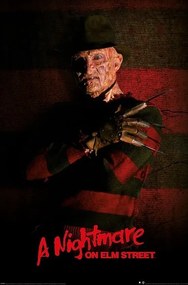 Plagát, Obraz - A Nightmare on Elm Street - Freddy Krueger, (61 x 91.5 cm)