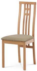 Jedálenská stolička Autronic 46x99 cm béžová masív BC-2482 BUK3