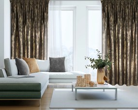 ZATEMŇOVACÍ ZÁVES NA PÁSKE EMILA 140X270 CM VZOROVANÁ
